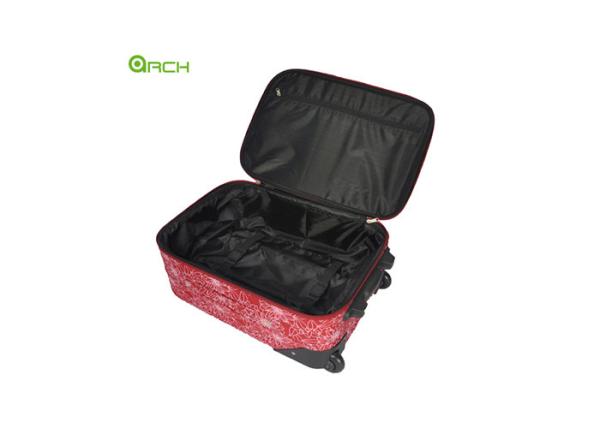 Checked Medium Cabin Trolley Case long durability For Air Traveling