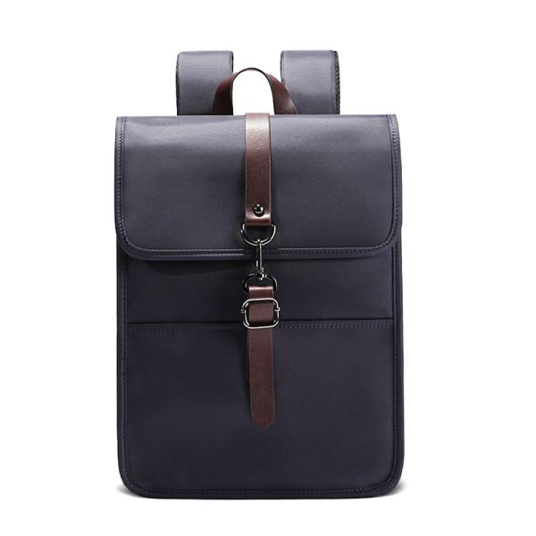 Waterproof Wear-Resistant Laptop Backpack with PU Material for Travel and Outdoor Activities