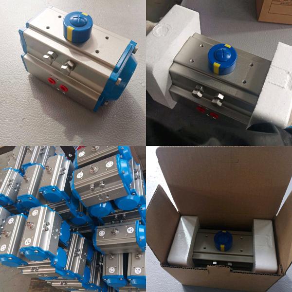 Single Actting Rack And Pinion Actuator Pneumatic Actuator For Valves