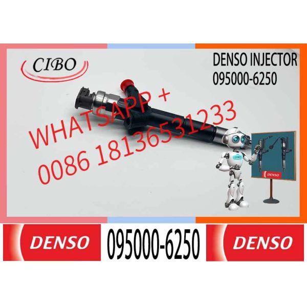 16600-EB70A Common Rail Injector 095000-6250 for Nissan YD25 Navara D22 D40 & Pathfinder R50 2006 up 2.5L YD25DDTI 16600-EB70B