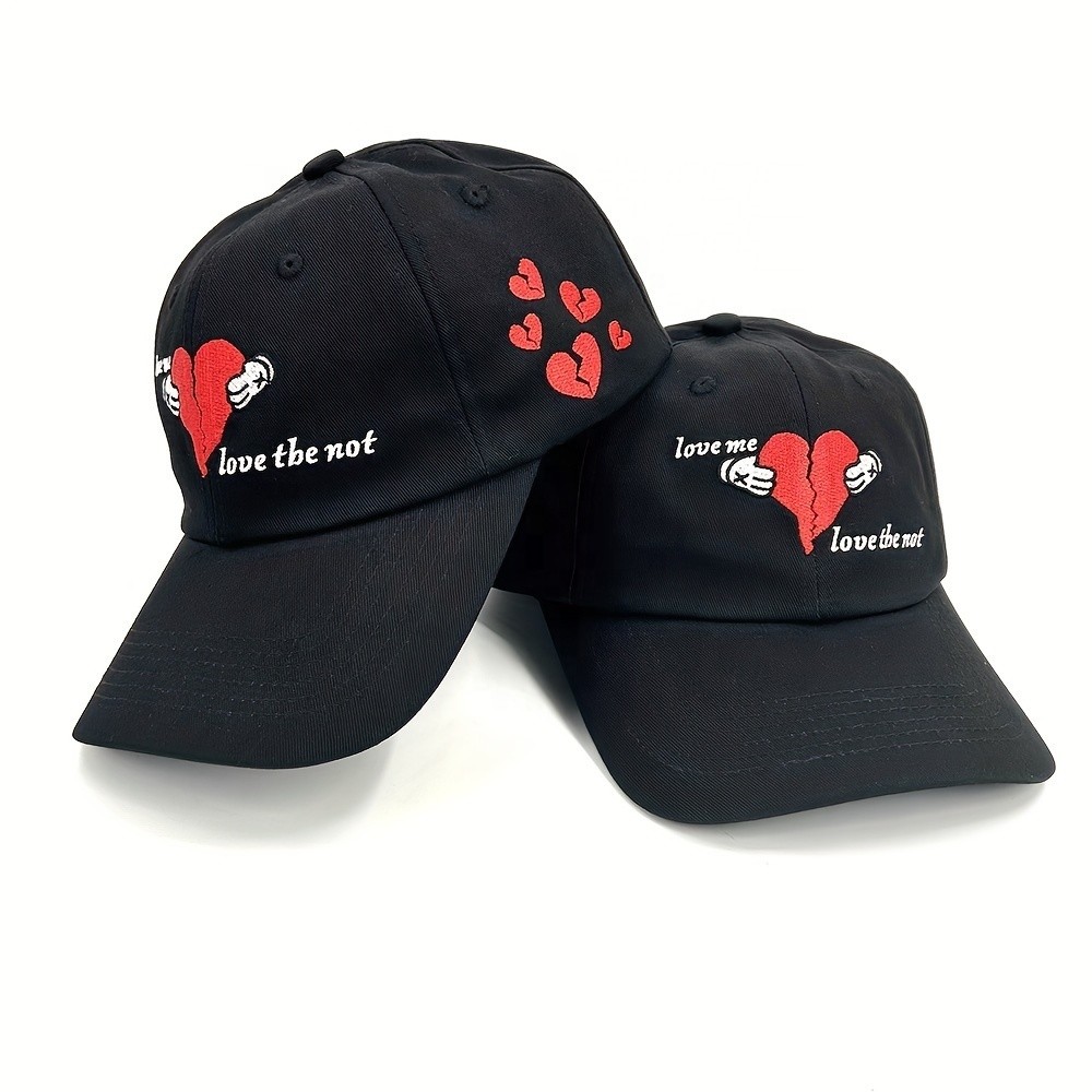 Unstructured Cotton Low Profile Dad Cap Adjustable Custom Embroidery Baseball