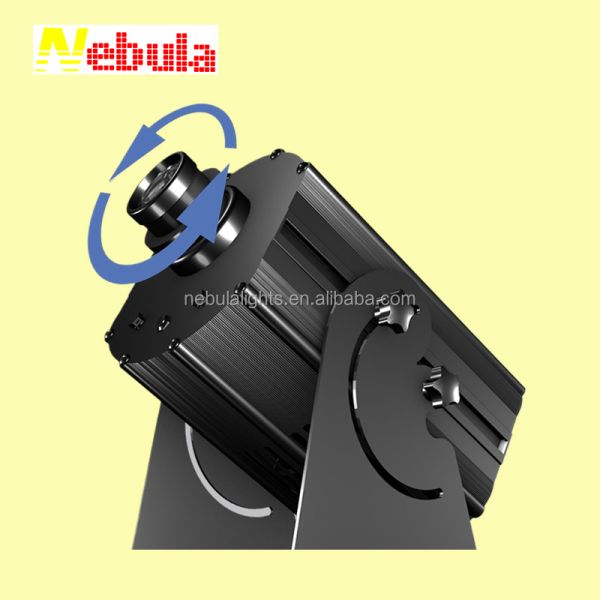 NEBULA 500W 700W LED IP66 Gobo Projector Outdoor Waterproof Mean Power Supply Logo Image Gobo Projector