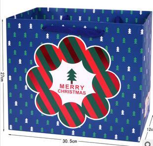 2014 new design christmas gift paper bag