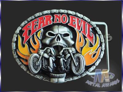 Die Casting Zinc Alloy Custom Made Metal Buckles Soft Enamel , Antique Copper Plating