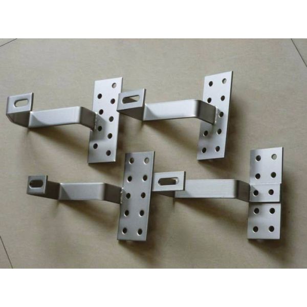 Обработка штамповки металла на заказ Брекет Металлическая полка Брекет Сгибающие детали из нержавеющей стали