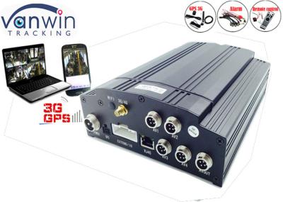 o sistema da câmera DVR do veículo 720P para o sistema de vigilância 4 da câmera do veículo dos carros e dos táxis entrou