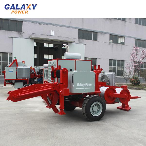 cabo 12t que puxa a linha de transmissão extrator hidráulico do equipamento 129kw 173hp