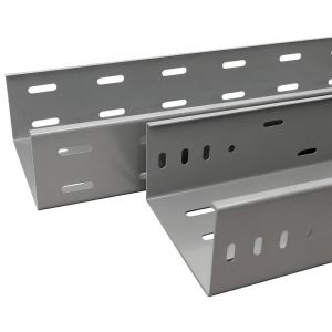 Ladder Or Trough Type Cable Tray Galvanized Steel Hot Dipped