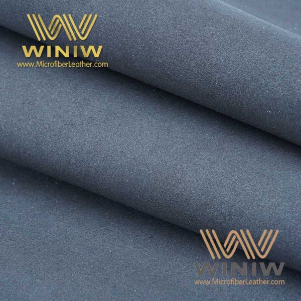 Nonwoven Microfiber Suede Leather Material Wear Resistant Eco Friendly For Gloves
