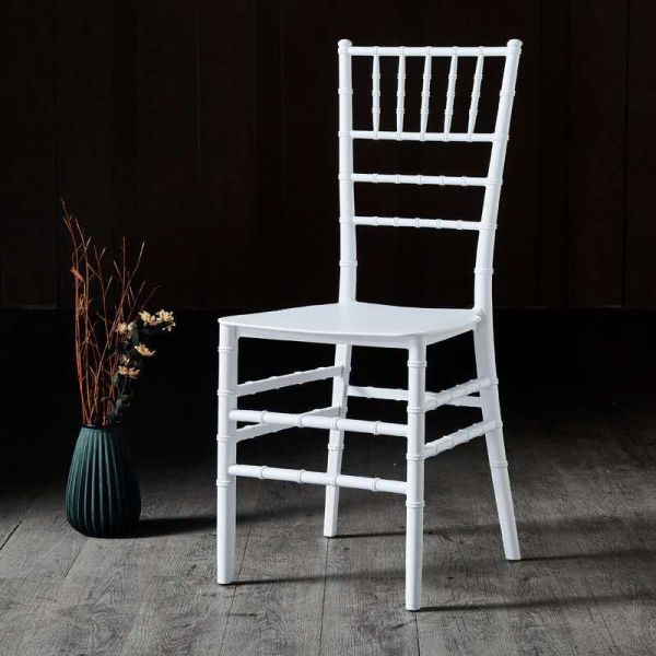 Wedding Reception Chiavari Chair with Bamboo Acrylic Structure and Resin Frame