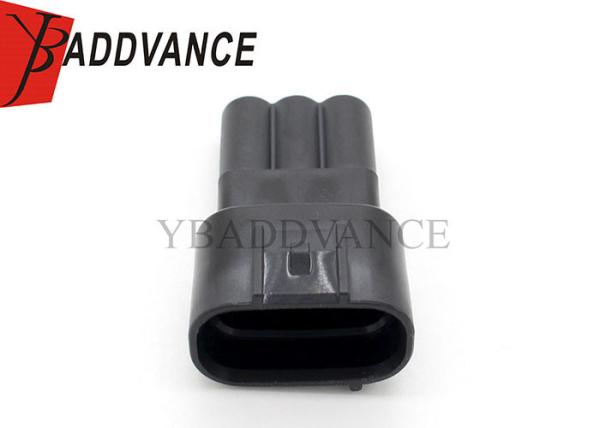 Noir du mâle Gf30 3 Pin Waterproof Automotive Connector Cars électrique