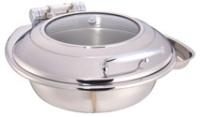 Hygiène Équipement de cuisson commercial 6L Chafers ronds Cadre W/O