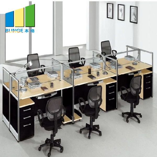 Фасонируйте разделы офисной мебели/таблицу рабочего места офиса с ногой стали толщины 1.5мм