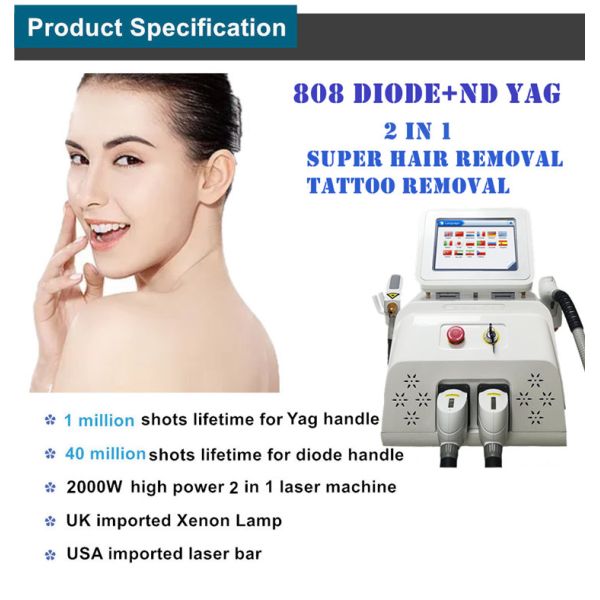mixed diode laser yag laser