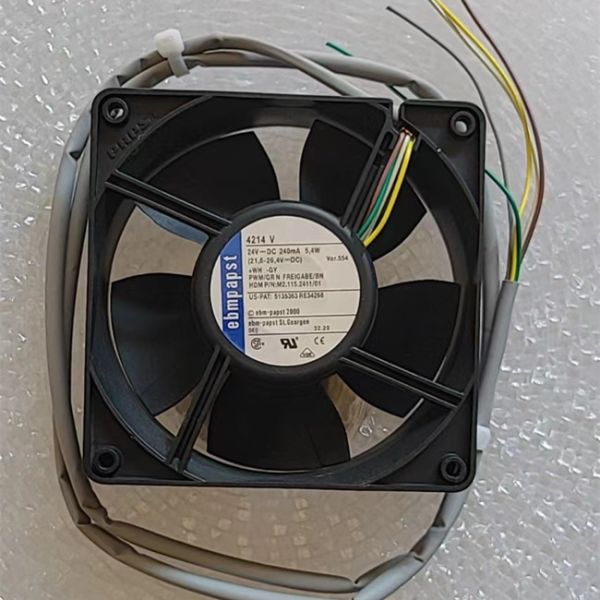 Black 5 WIRES Original Fan M2.115.2411 Axial Collection Paper Fan CD102 SM74 CD74 Offset Spare Parts