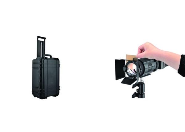 4 Barndoors LED Studio Lighting Kit Ultra Bright Pro Black Photo Lighting Kits
