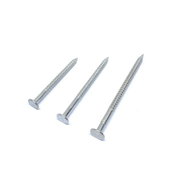 316 Grade Stainless Nails Annular Ring Shank Hardie Construction Nail