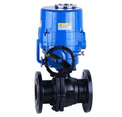WCB Actuator 300mm Electric Ball Valve PN1.6 RQ4P1FP16-D