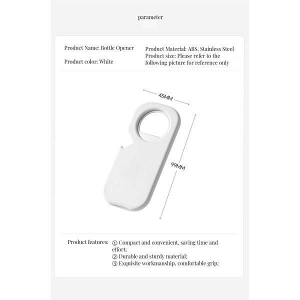 Reusable Wine Bottle Opener Multifunctional Tool for Opening Bottles in Custom Color