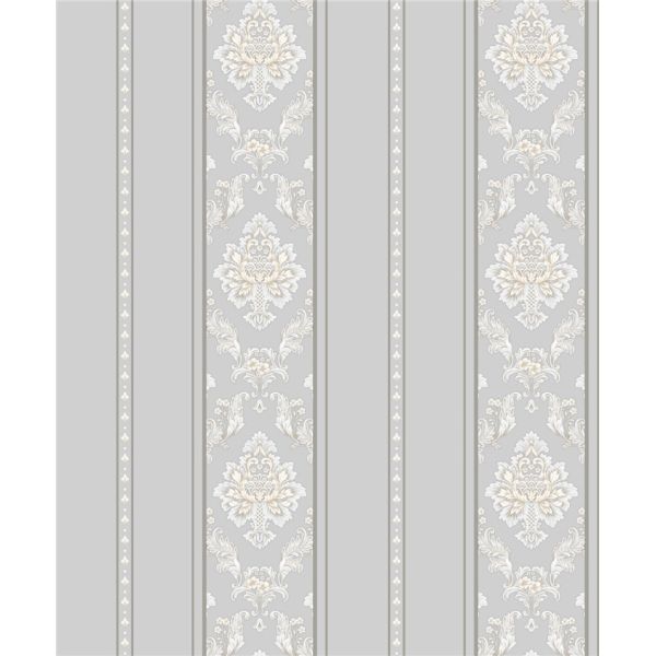 Italy Style Damask PVC Vinyl Wallpaper Classic Damask Wallpaper With Water Based Ink