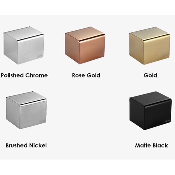 Multi Colored Commercial Stainless Steel Toilet Paper Holder Waterproof Dog Proof