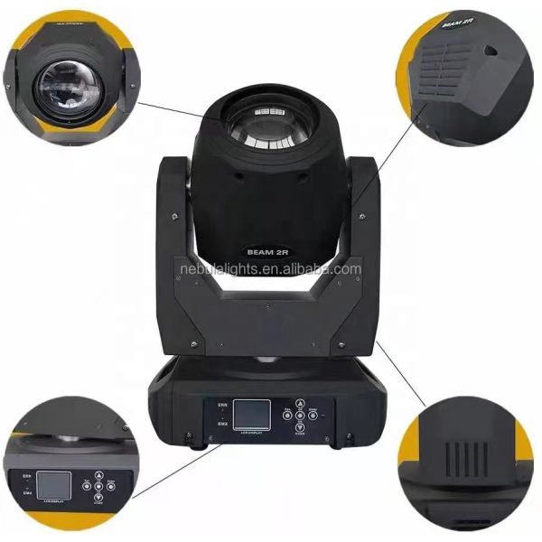 2R Beam 180w Lyre Color Wheel Strobe DImmer Gobo Spot DMX512 DJ Disco Stage Moving Head Light