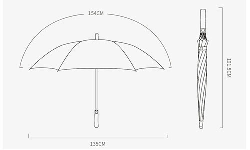 Custom Logo 60 Inch Wind Resistant Golf Umbrella Double Layer Digital Printing Umbrella