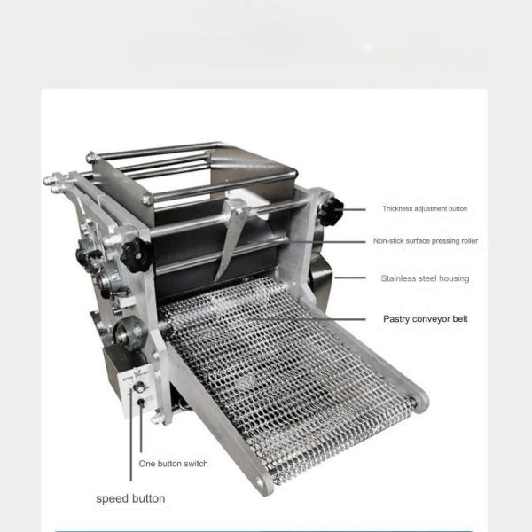 Easy to Clean 5-35cm Flour Tortilla Machine Custom Mold for Tortilla Chapati Roti