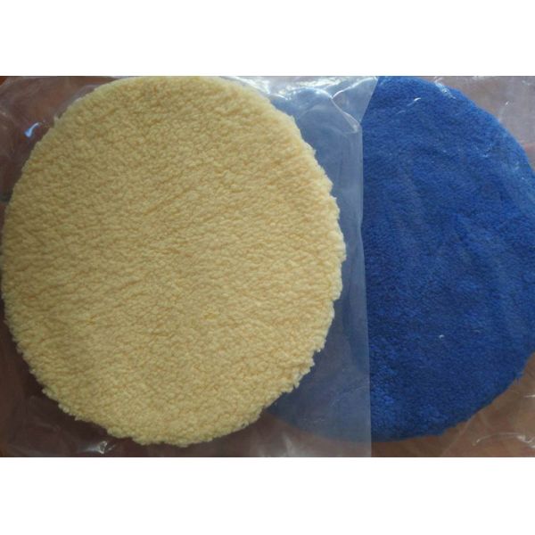 El 100% puro escoge lavable durable echada a un lado del tampón para pulir de las lanas con forma modificada para requisitos particulares