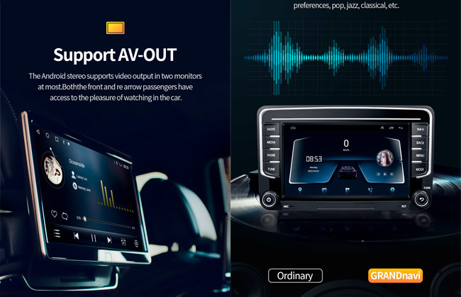 2Din VW Car Radio Passat B6 Android Мультимедиа Android 10 Vw Golf Radio Ай Голос Контро