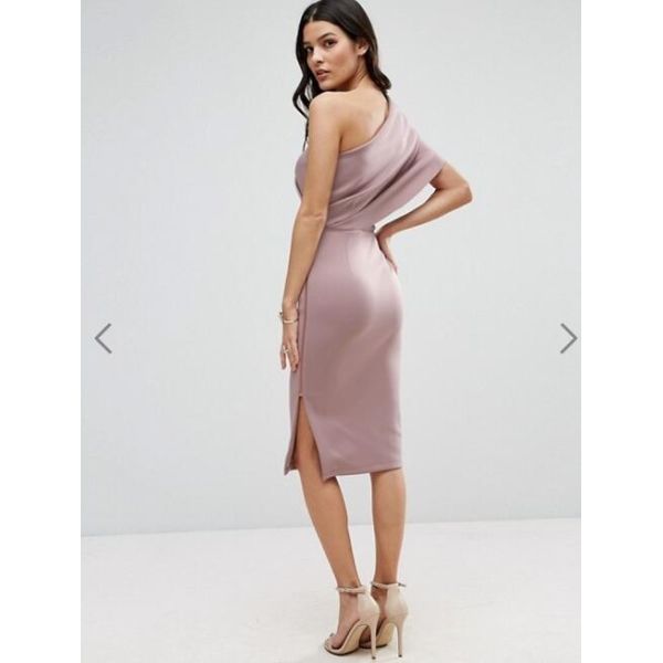 Newest Design Women One Shoulder Sexy Party Dress Wedding Dress