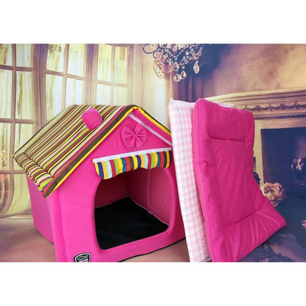 China High Quality Dog Bed House Cotton Luxury Pet Cat House