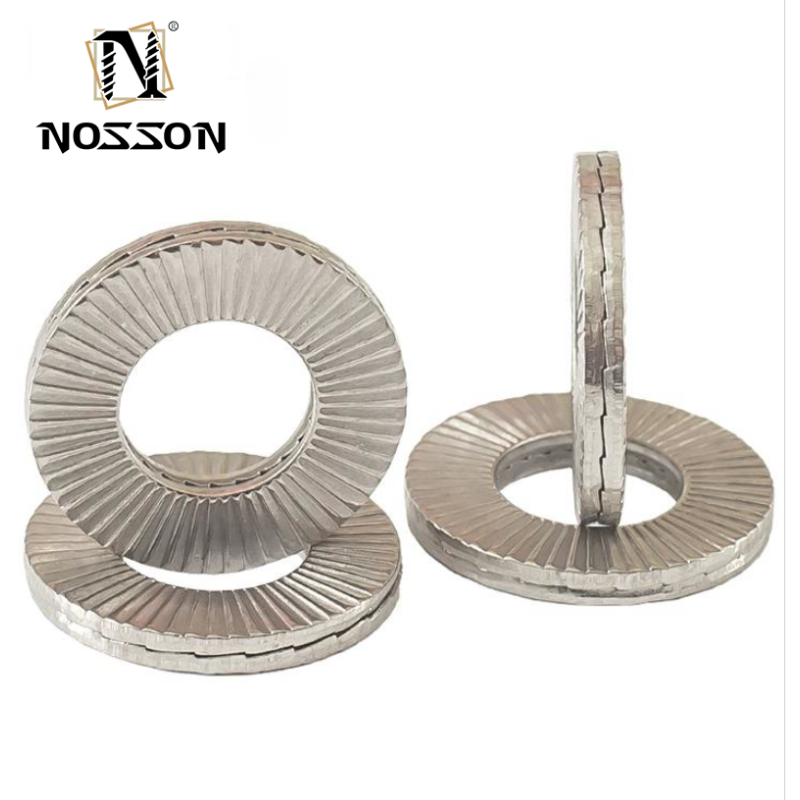Self Locking Wedge Lock Washer for General Industry DIN25201 M3 M4 M5 M6 M8 M10 M12 Dacromet Plated Countersunk Style