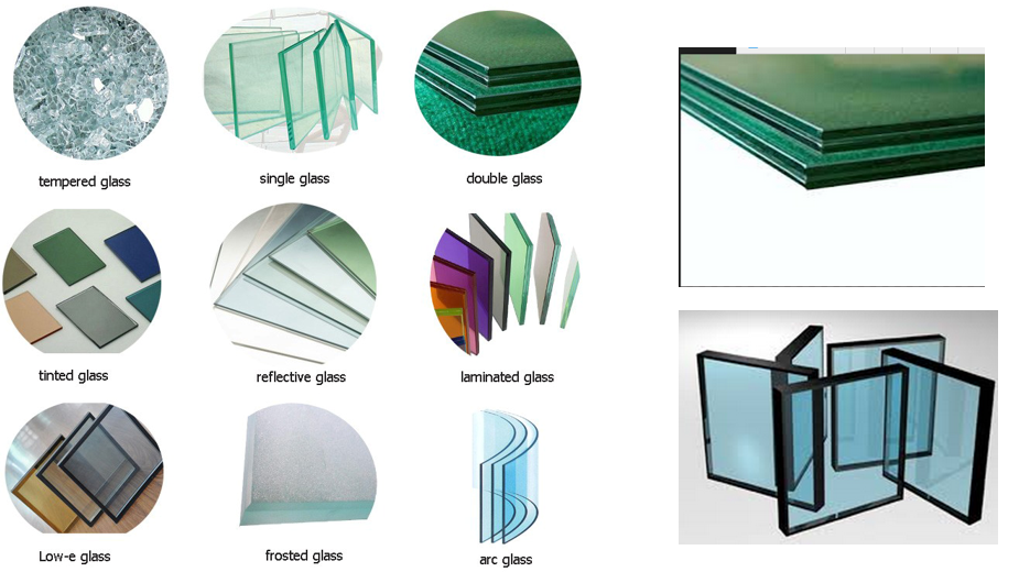Soundproof Commercial Aluminium Doors , Interior Aluminium Sliding Patio Doors