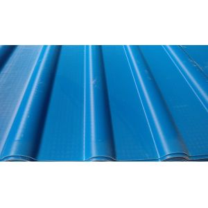 Corrosion Resistance Composite Roof Tile High Weatherability PVC Roofing Tile With Steel Core