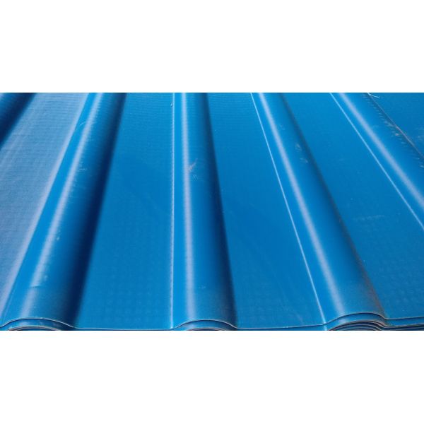 Corrosion Resistance Composite Roof Tile High Weatherability PVC Roofing Tile With Steel Core