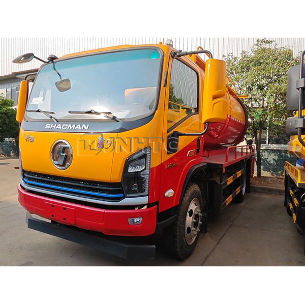 Шакман Вакуумный отсосывающий грузовик 4х2 канализационный бак грузовик септический бак грузовик с очисткой воды под высоким давлением В продаже