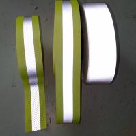 tiras de nylon de 1 correia da fita da costura da tela do Webbing do poliéster de 2 polegadas para o cinza alaranjado da faixa
