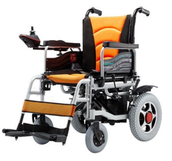 Cadeira de rodas elétrica adulta dobrável resistente da mobilidade da cadeira de roda da assistência de poder do peso 1800w de 80CM para o uso exterior do curso
