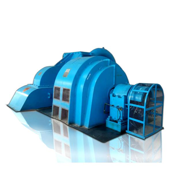 3 Phase Single Phase Pelton Turbine Generator 1MW-10MW Carbon Steel