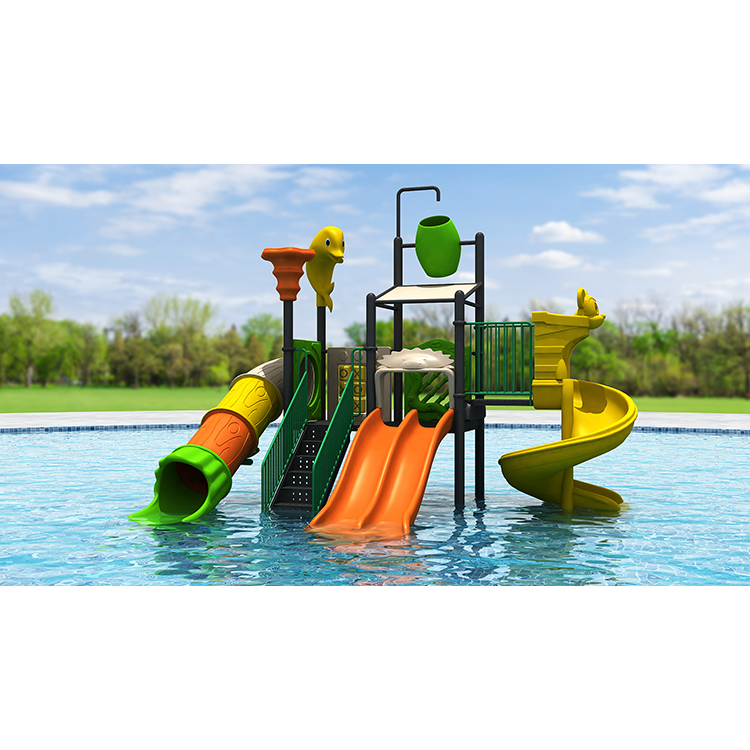 EU Standard Water Park Design Kids Water Playground Equipment Spray Slides Eco-Friendly