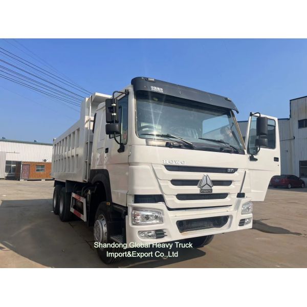 Chinese Sinotruck Howo 371 Used Tipper 6x4 30 Ton Canter Used Dump Truck