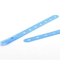 Résistant à la corrosion Cordon de câble en acier inoxydable bleu