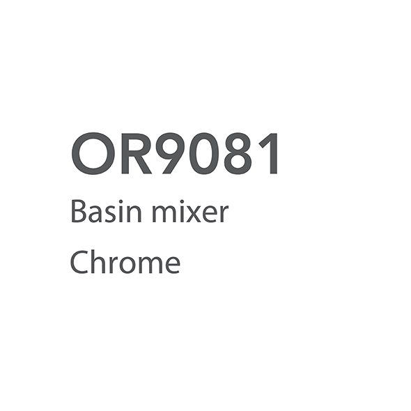 One Handle Basin Mixer Faucet 175mm Chrome Basin Taps Orin OR9081