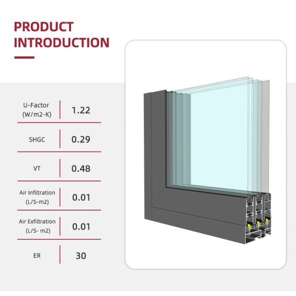 high quality aluminum bifold folding door manufacture