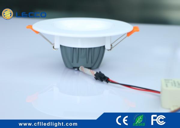 LED Recessed  Downlight 12W Benz Type Die Cast Aluminum 100 LM / W CRI > 80 COB Light Source