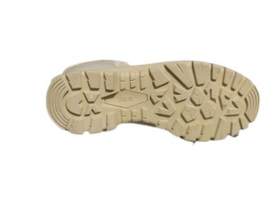 Khaki Nylon Oxford Military Snow Boots Skid Proof Waterproof