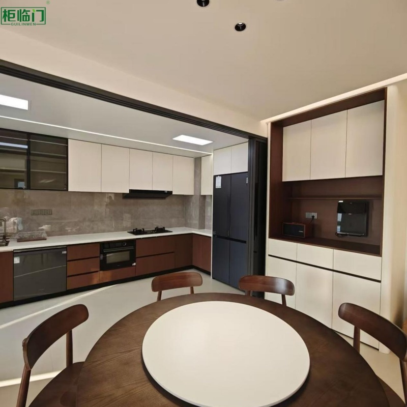 Honeycomb Aluminum Kitchen Cabinet Fire Resistant Customizable