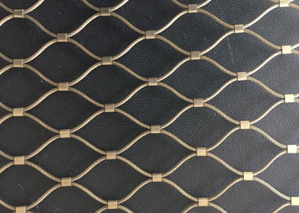 Versatile Stainless Steel Aviary Netting Corrosion Resistance Easy Maintenance