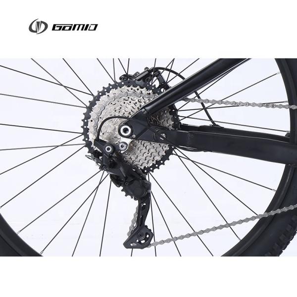 GOMID 29 Full Suspension Mountain Bike with SHIMANO Custom Gear Cycle Alloy Frame and CST PATROL C1846 29*2.4 Tire